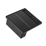 Lampara solar tipo wall washer para jardin