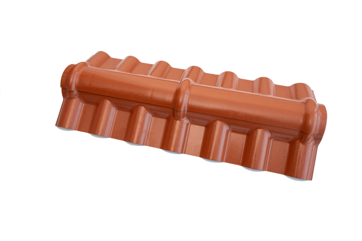 Cumbrera Superior Ajustable Española Pana Roof Terracota