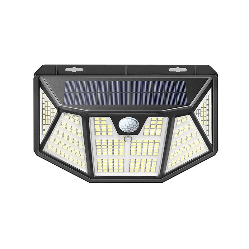 Lampara solar de pared con sensor de movimientos para exteriores