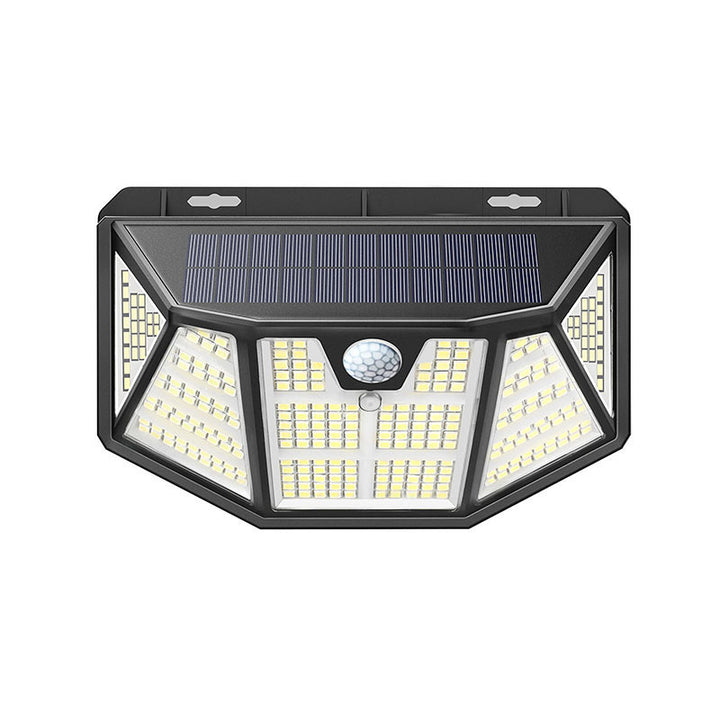 Lampara solar de pared con sensor de movimientos para exteriores